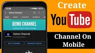 Create A Youtube Channel - How To Create A Youtube Channel In Mobile