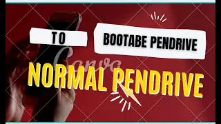 Convert Bootable pendrive to normal pendrive | bootable pendrive easy method | step by step 2022