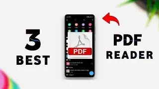 ✅ 3 Best PDF Reader and Editor For Android || Free pdf editor