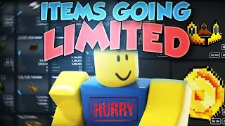 NEW ONSALE ITEMS TO BUY BEFORE THEY GO LIMITED (Roblox)