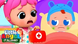 Dottoressa Gia Guarisce Le Bue ❤️👧 Cartoni Animati & Canzoni Bambini | Little Angel Italiano