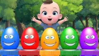 Color Song Finger Family & Rock A Bye Baby Nursery Rhymes & Kids Songs | Kindergarten