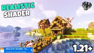 Best Realistic Shaders For Minecraft PE 1.21+ | Ultra Realistic Shader | No Lag Shader