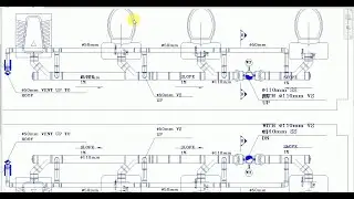 Complete Revit Plumbing Project  from AutoCAD Drawing to Revit Plumbing Part 5 5