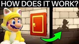 The Secret of the 2D Shadow Areas in Super Mario 3D World