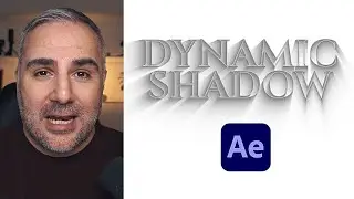 Dynamic Shadow Effect - After Effects Tutorial (no-PlugIn)