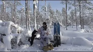 #2ч./ДВА ДНЯ с ТАЙГОЙ в Поисках ДИЧИ.\Невероятно Красивый ЗИМНИЙ ЛЕС