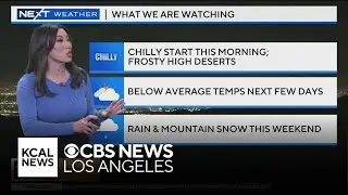 Amber Lee’s 5 a.m. forecast | NEXT Weather