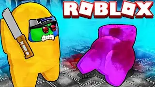 СТАЛ ПРЕДАТЕЛЕМ В AMONG US ROBLOX