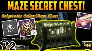 Destiny 2 | Kings Fall Secret Chest- Golgoroths Cellar aka The Maze