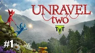 Unravel Two [PS4] Прохождение #1 Foreign Shore