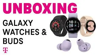 Samsung Galaxy Watch5, Galaxy Watch5 Pro, & Galaxy Buds2 Pro Unboxing | T-Mobile