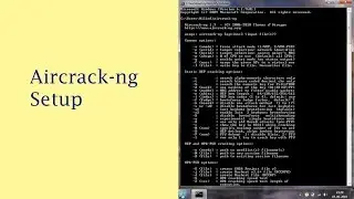 Aircrack-ng Setup Windows XP/7/8.1/10 Tutorial