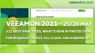 [EN] Join VeeamON 2021 on May 25/26th - Backup, Best-Practices, Kubernetes, and much more