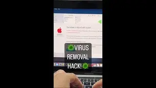 🦠Virus removal in under 15 seconds! Works for #windows and #macos 🦠 #virus #macbook