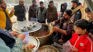 AHMED PAYE WALA • Bloody Red Peshawari Siri Paya | Street Food Ahmed BONG SIRI PAYA Peshawar