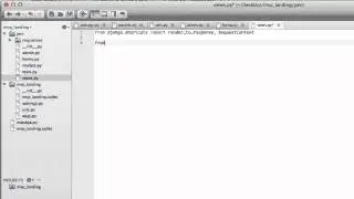 Django Tutorial -- MVP Landing Page: Join Forms and Views (4 of 17) Coding For Entrepreneurs