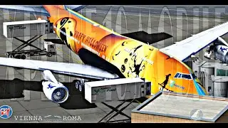 Vienna🛫🛬Roma/X Plane 10 Mobile Global