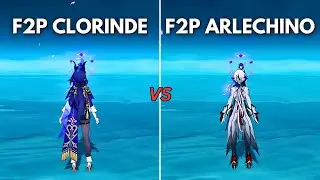 Who is the BEST DPS?? Arlecchino vs Clorinde ! [ Genshin Impact ]