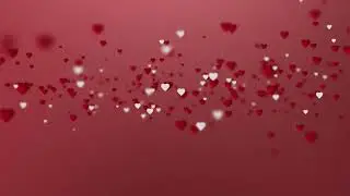 3D Hearts Abstract Background 2 | 3D Overlay | 3D Backgrounds | Heart Background | Love Background