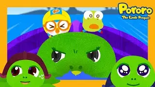 Pororo Dino Adventure | Help Baby Archelons Survive | Sea Turtle Archelon | Dinosaur Animation