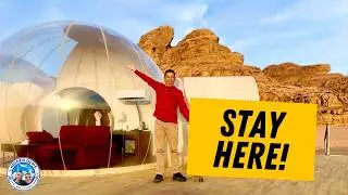 Escape to Martian-Like Luxury Bubble Hotel in Wadi Rum Desert