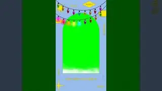 new template 2021 full screen || video frame background green screen