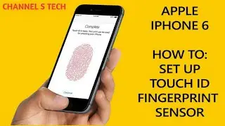 How to set fingerprint on iPhone 6 | iPhone 6 add fingerprint |