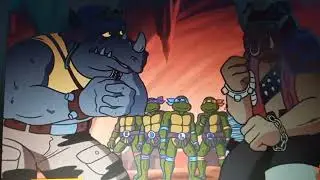 Rocksteady And Bebop Tell The Turtles What They Want To Do In Their Lives Scene