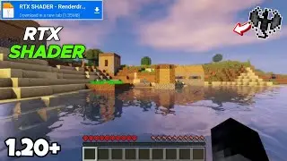 RTX Shader Minecraft PE 1.20.30+ | Render Dragon [100% Working] - No Clickbait !!