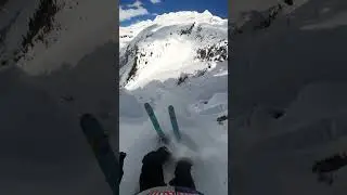 Would you drop?! 🤯 Logan Pehota going mental somewhere deep in the BC backcountry