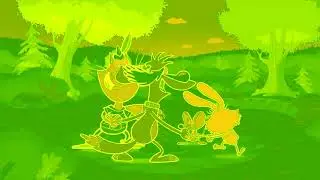 Nature Cat intro in Pure Lime