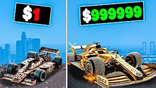 $1 to $1,000,000 F1 Car in GTA 5