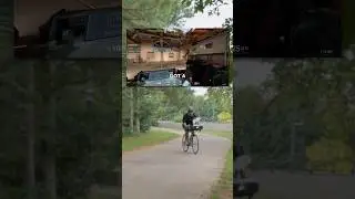 Gaming Bicycle Outside