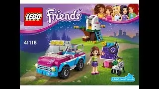 LEGO® Friends 41116 Звездное небо Оливии. Инструкция по сборке