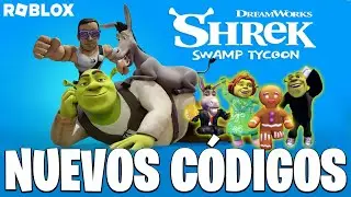 NUEVOS CÓDIGOS de 💚 SHREK SWAMP TYCOON 💚 activos / TODOS LOS CODIGOS / ROBLOX 2024 / TilloASR