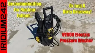 Possible Solution For Fallout Decontamination?  VEVOR Electric Pressure Washer!