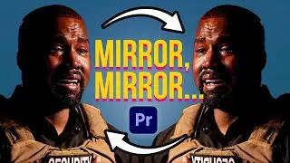 How To Flip Video Premiere Pro 2022 - Mirror Footage (easy method)