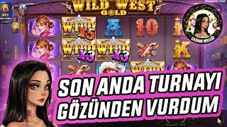 SLOT OYUNLARI | ⭐⭐ WİLD WEST GOLD SLOT 🤠 SON ANDA TURNAYI GÖZÜNDEN VURDUM 🤠 #casino #slotizle #slot