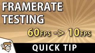 Quick Tip: Limit Framerate for Testing (Unity Tutorial)