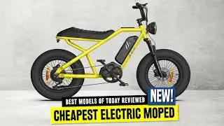 Best eBike Deals: 6 Battery-Electric Mopeds with Budget-Friendly Prices