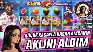 SLOT OYUNLARI | 🍸️ CLUB TROPICANA SLOT 🍸️ [ 😂 KÜÇÜK KASAYLA HASAN AMCANIN AKLINI ALDIM 😂 ]