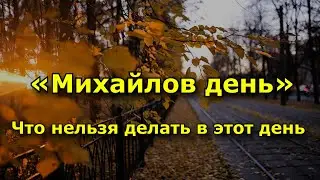 Народный праздник «Михайлов день». 21 ноября. Что нельзя делать