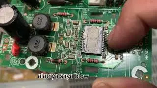 Power amplifier politron driver powernya bagus tapi dalamnya kayak ini