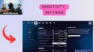 How to Change Sensitivity settings in Fortnite Mobile