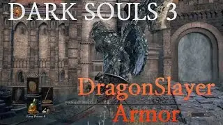 Dark Souls 3 - DragonSlayer Armor Boss Fight with Uchigatane