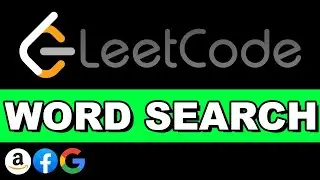 LeetCode Word Search | Depth First Search | Python