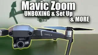 DJI Mavic 2 Zoom Unboxing Set Up & Mavic Pro 1 Side By Side