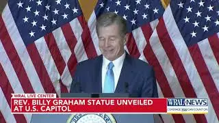 Billy Graham statue unveiled in US Capitol