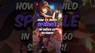 BEST SPARKLE BUILD - How to Build Sparkle in 60 Seconds #honkaistarrail #starrail #hoyoverse